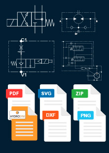 Hydrastore symbols graphic