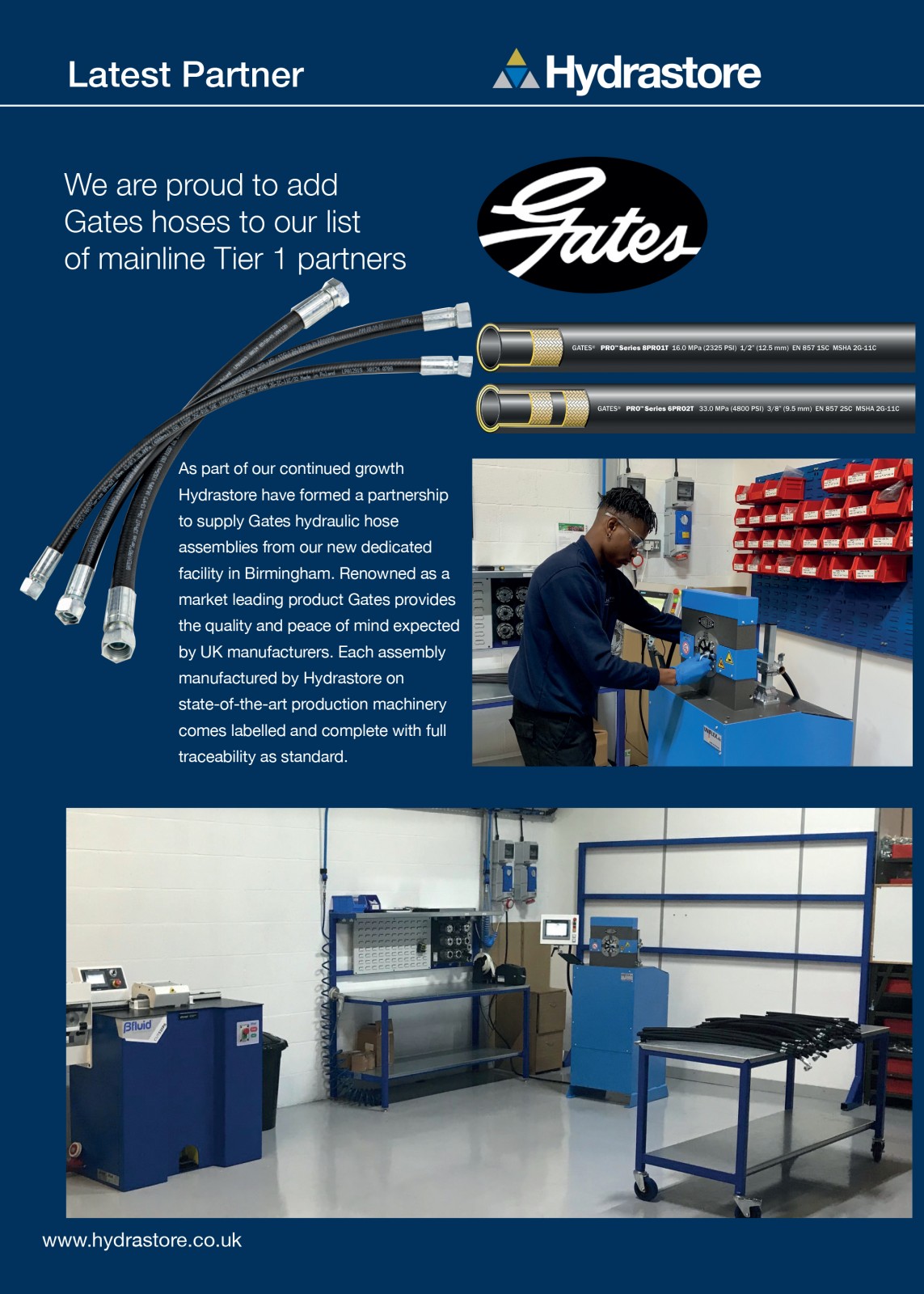 Latest Partner: Gates Hoses