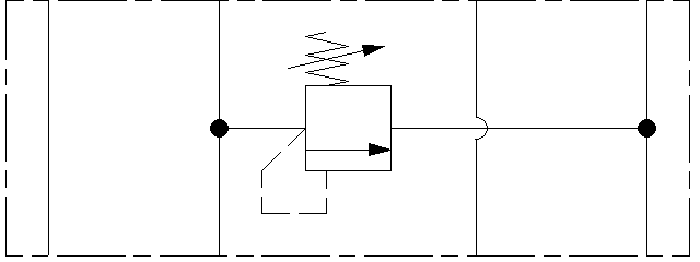 CETOP 3 RELIEF A TO T 10 – 210 BAR ADJ.