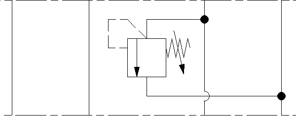 CETOP 3 RELIEF B TO T 10 – 210 BAR ADJ.