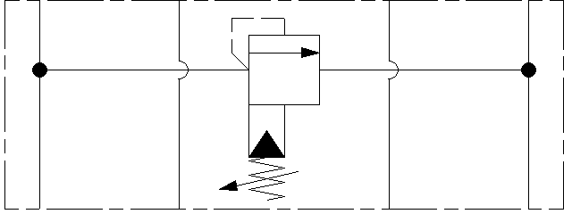 CETOP 5 RELIEF P TO T 10 – 210 BAR ADJ.