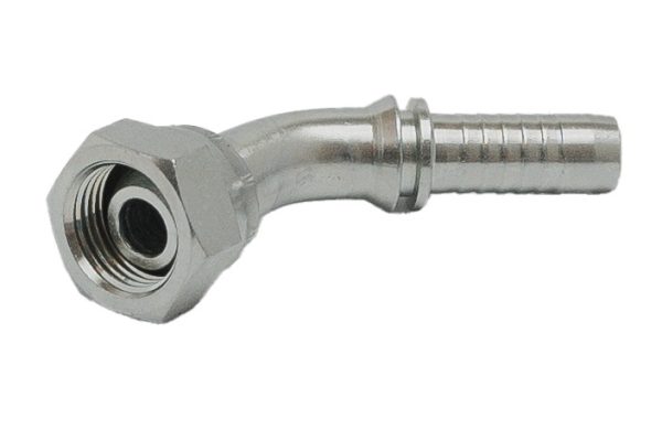 FEM 24° O-RING 45° ELBOW 1/4″ .H 6H 14X1.5 OR