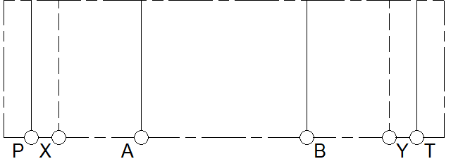 CETOP 5 SIDE ENTRY SUBPLATE 3/4 BSPP