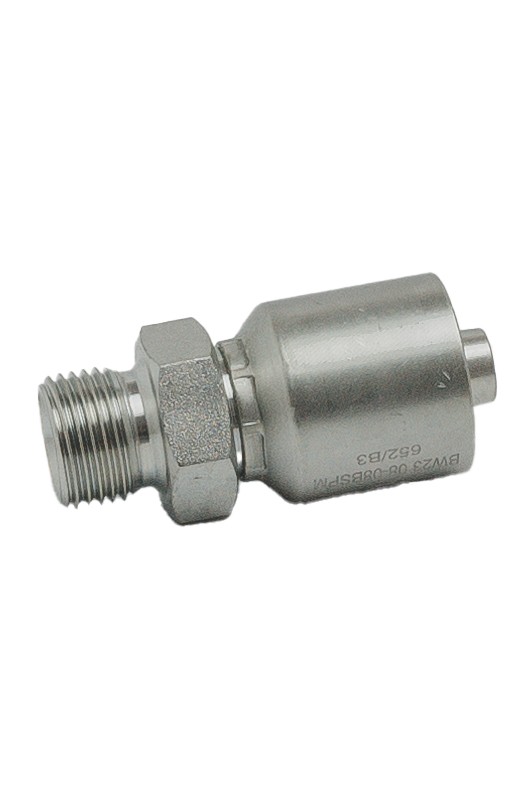 BSP 60 Deg Male Insert illustration