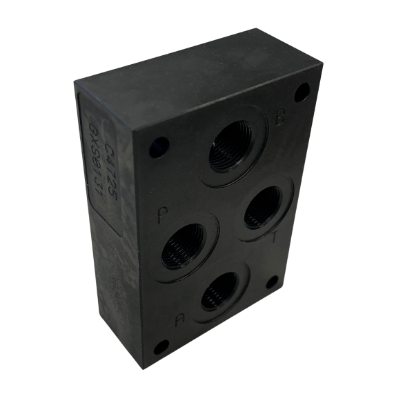 Cetop 03 Rear Entry Subplate illustration