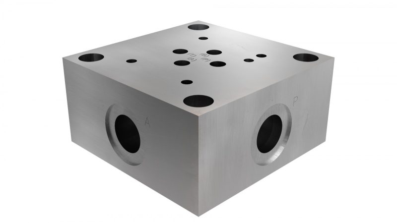 Hydrastore Cetop 03 Side Entry Subplate