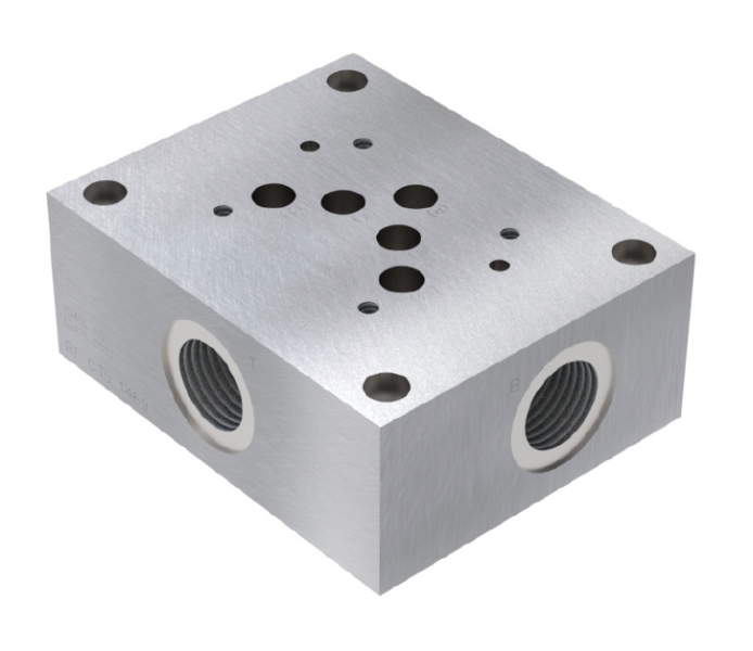 Hydrastore Cetop 05 Side Entry Subplate
