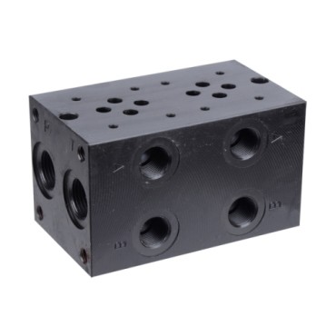 Cetop 03 Multi-Station Manifolds - STEEL illustration