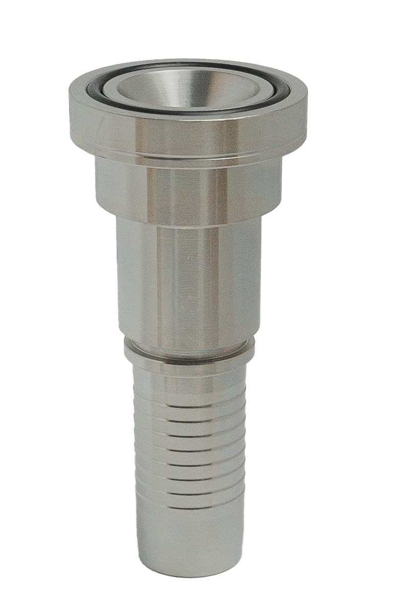 Straight SAE 6000 Flange Insert illustration