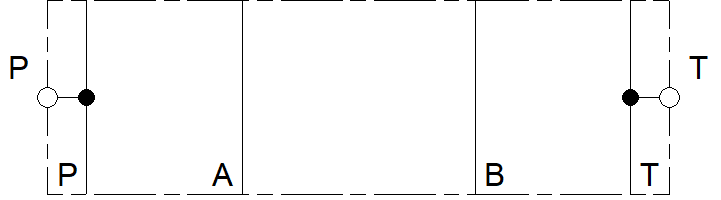 CETOP 05 P & T TAPPING MODULE.