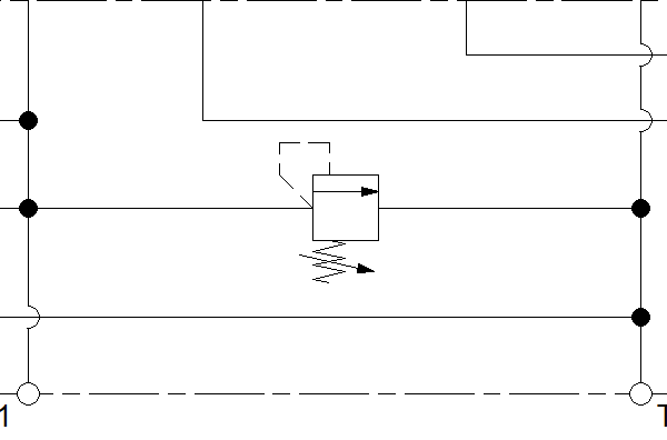 CETOP 5 RELIEF SUBPLATE 3/4 BSPP