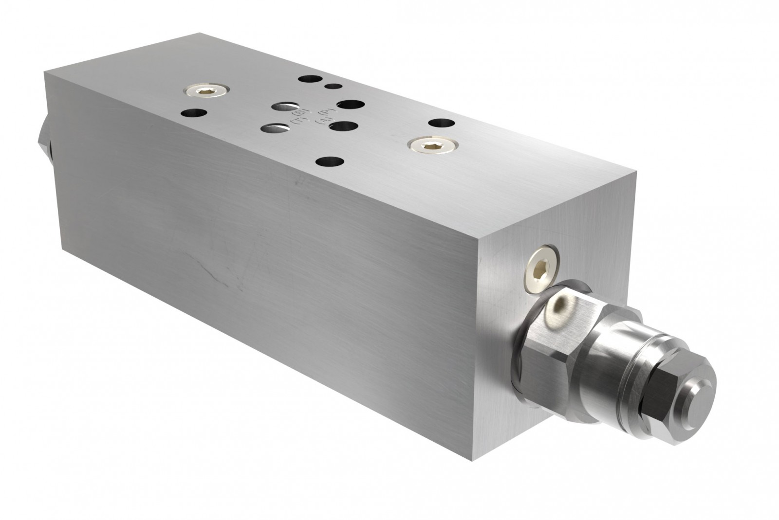 Dual Overcentre Valve CBCA Module, Cetop 03 illustration